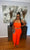 THE"BRUNCH DATE" JUMPSUIT (ORANGE)