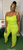 HEATHER JUMPSUIT( LIME)