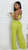 THE"BRUNCH DATE" JUMPSUIT (CYBER LIME)